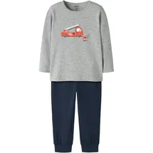 NAME IT Nmmnightset Grey Fire Truck Noos | 122/128