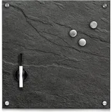 Zeller Memobord 40 x 40 cm Schwarz