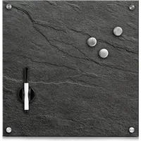 Zeller Memobord 40 x 40 cm Schwarz