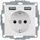 Berker USB-Steckdose 1 St. Weiß