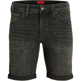 JACK & JONES Jeans-Shorts "Rick" in Schwarz - S