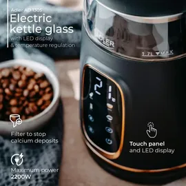 Adler AD 1305 1,7 l Schwarz-Gold