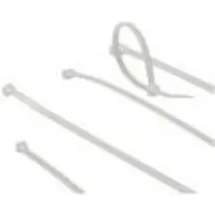 Act Cable ties transparant, length 385 mm,width 4.8 mm.