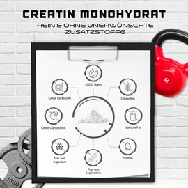 German Elite Nutrition GEN Creatin Monohydrat Pulver 1000g