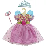 Heless Puppenkleid Prinzessin Lillifee mit Glitzerkrone und Augenmaske, 3-teilig, Gr. 35-45 cm