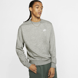 Nike Sportswear Club Sweatshirt, Dk grey Heather/Weiss, S