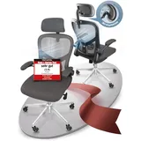 clouvou SmartSeat Bürostuhl Ergonomisch [TESTSIEGER] Schreibtischstuhl 100% individuell einstellbar | Büro Stuhl & Gaming Stuhl | Computerstuhl Home Office Chair Ergonomic | Drehstuhl 150 kg