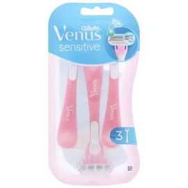 Gillette Venus Sensitive Einwegrasierer 3 Damenrasierer Rasierer mit Komfortklin