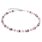 Coeur de Lion 4017/10-1900 Damen-Halskette GeoCUBE Iconic Precious Rosa