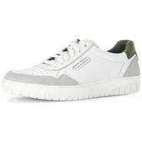 Gabor Pius Gabor Herren Sneaker Low White/Off-White/Green 44