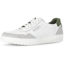 Gabor Pius Gabor Herren Sneaker Low White/Off-White/Green 44