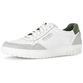 Gabor Pius Gabor Herren Sneaker Low White/Off-White/Green 44