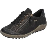 REMONTE Komfort Schnürschuhe in Schwarz, | Gr.: 40