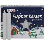 Ebersbacher Wachswaren Puppenkerzen 10 x 65 mm 20 St. weiß
