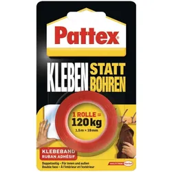 PATTEX Montageband Kleben statt Bohren transluzent ( 4000353089 )