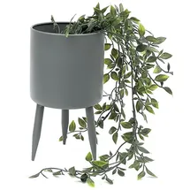 DanDiBo Ambiente Blumenhocker 27 x 27 x 15 cm Grau