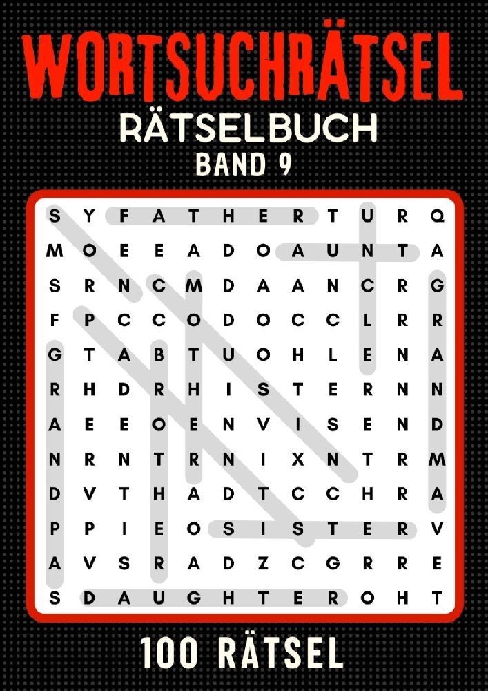 Wortsuchrätsel Rätselbuch - Band 9 - Isamrätsel Verlag  Kartoniert (TB)