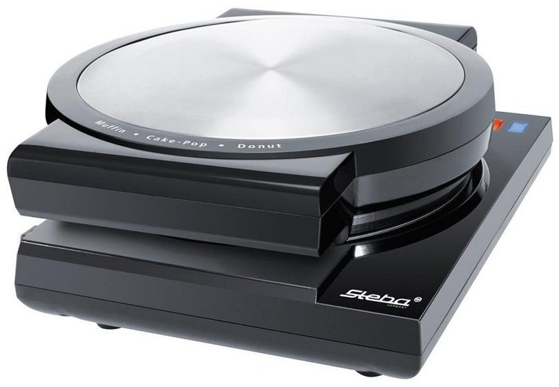 Produktbild Steba Donut-Maker CM 3 "3 in 1", Cake Maker Maschine 3 in 1 Muffin-Maker Cake-Pop-Maker schwarz schwarz
