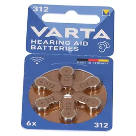 Varta Hörgerätebatterie 312 60 St.