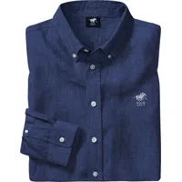 Polo Sylt Herren Baumwoll-Leinen-Mix Hemd langarm