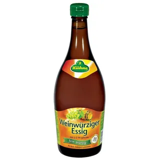 Kühne Essig, Kühne Weinwürziger feiner Essig mit 5 Prozent Säuregehalt 750ml