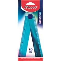 Maped - Klapplineal NIGHTFALL - 15/30 cm,