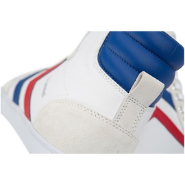 hummel Slimmer Stadil High white/blue/red/gum 44