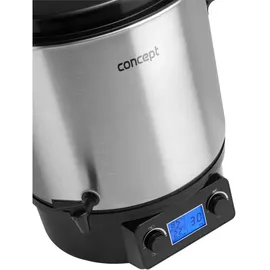 Concept ZH0040 Einkochtopf 27 l Edelstahl/schwarz