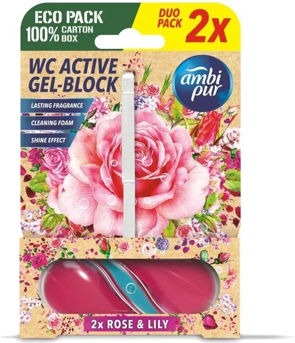 Ambi Pur WC-Aktivator Rose&Lily Duo