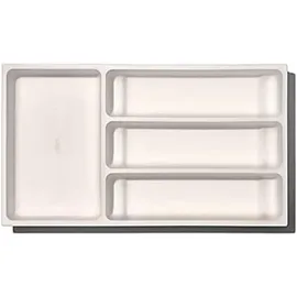Oxo Ausziehbarer Besteckkasten Kunststoff grau