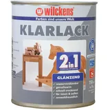 Wilckens Klarlack 2in1 Weiß glänzend 0,75 l