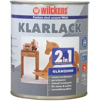 Wilckens Klarlack 2in1 Weiß glänzend 0,75 l