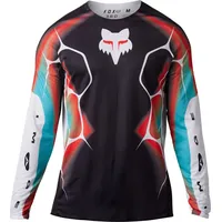 Fox 360 Syz Motocross Jersey, schwarz/weiß, L