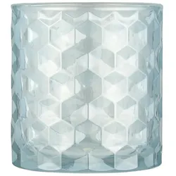 IB Laursen Kerzenhalter für Teelicht farbig Glas, aqua