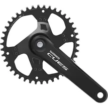Shimano CUES FC-U4000 9/10/11-fach Kurbelgarnitur Black, 175 mm