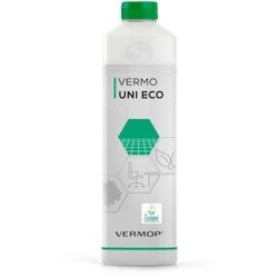 Vermop Vermo Uni Eco Universalreiniger, geruchsneutral, Nachhaltiger Oberflächenreiniger für qualitativ hochwertige Reinigungsergebnisse, 1 Liter - Flasche