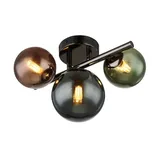 GLOBO Lighting Deckenleuchte Ø grau , Maße cm, B: 28,5 H: 18,9