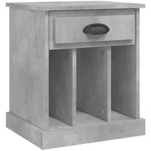 vidaXL Nachtschrank Betongrau 43 x 36 x 50 cm Grau
