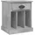 vidaXL Nachtschrank Betongrau 43 x 36 x 50 cm Grau