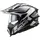 LS2 MX701 Explorer Alter Schwarz/Weiß XXL