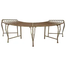 vidaXL Baumbank 160 x 80 x 44 cm Antikbraun