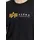 Alpha Industries Label Kurzarm-T-Shirt Black 3XL