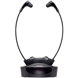 Telefunken TV Sound T90120 Infrarot TV In Ear Kopfhörer In Ear Lautstärkeregelung Schwarz