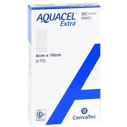 Aquacel Extra 4x10 cm Kompressen