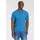 MAN'S WORLD Poloshirt MAN'S WORLD, Herren, Gr. 40/42 (XS), blau, Piqué, Obermaterial: 100% Baumwolle, unifarben, Basic, regular fit, Rundhals, Flachstrickbündchen, Shirts, Kurzarm, lockere Passform, unifarben, Topseller