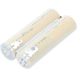 AccuCell Akku passend für Bosch AGS10, 2.607.335.003, Faston 4,8mm Kontakte 2000mAh
