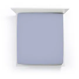 Formesse Spannbettlaken Bella Donna Jersey 120 x 200 - 130 x 220 cm blau