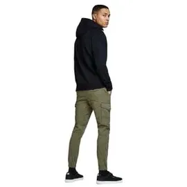 JACK & JONES Paul Flake Akm 542 Hosen Olive Night 32 34