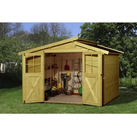 Weka Gartenhaus 323 2,99 x 2,50 m lasiert