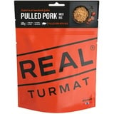 Real Turmat Drytech Pulled Pork mit Reis